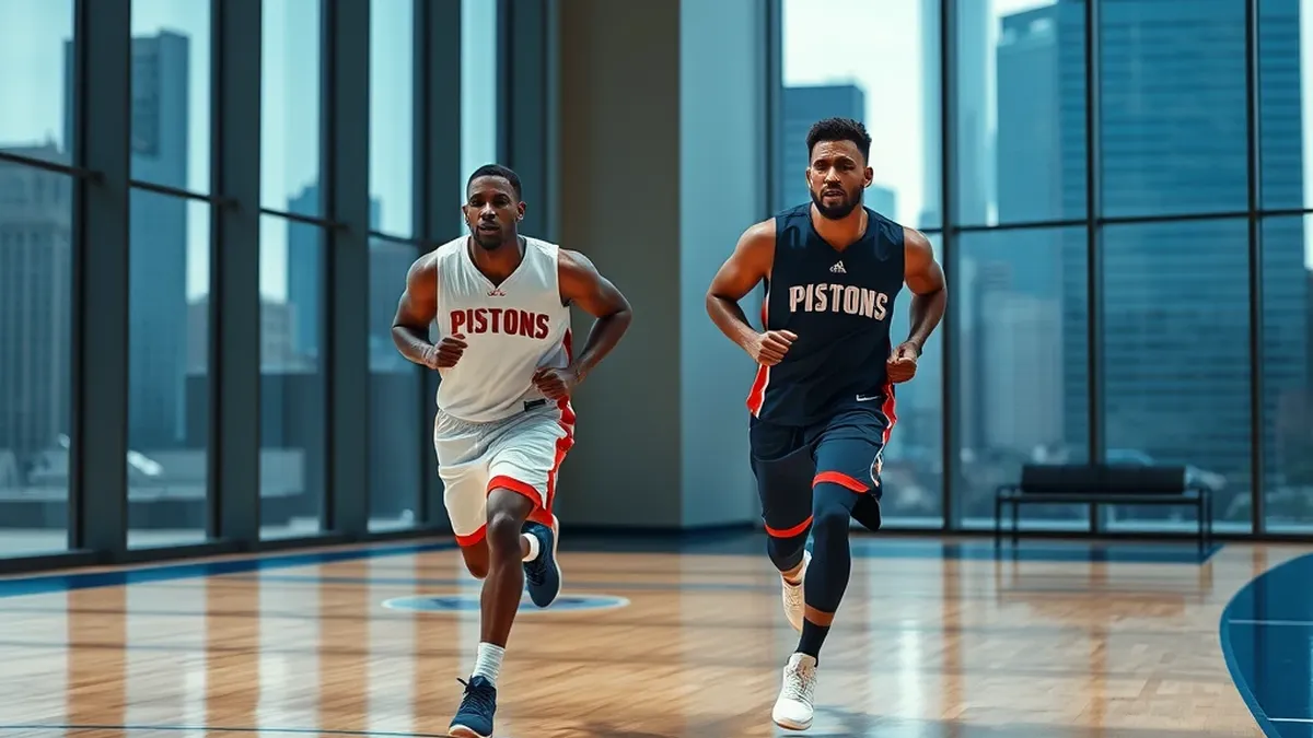 Detroit Pistons unveil new training facility and corporate headquarters in Midtown, marking a new era for the team, with...